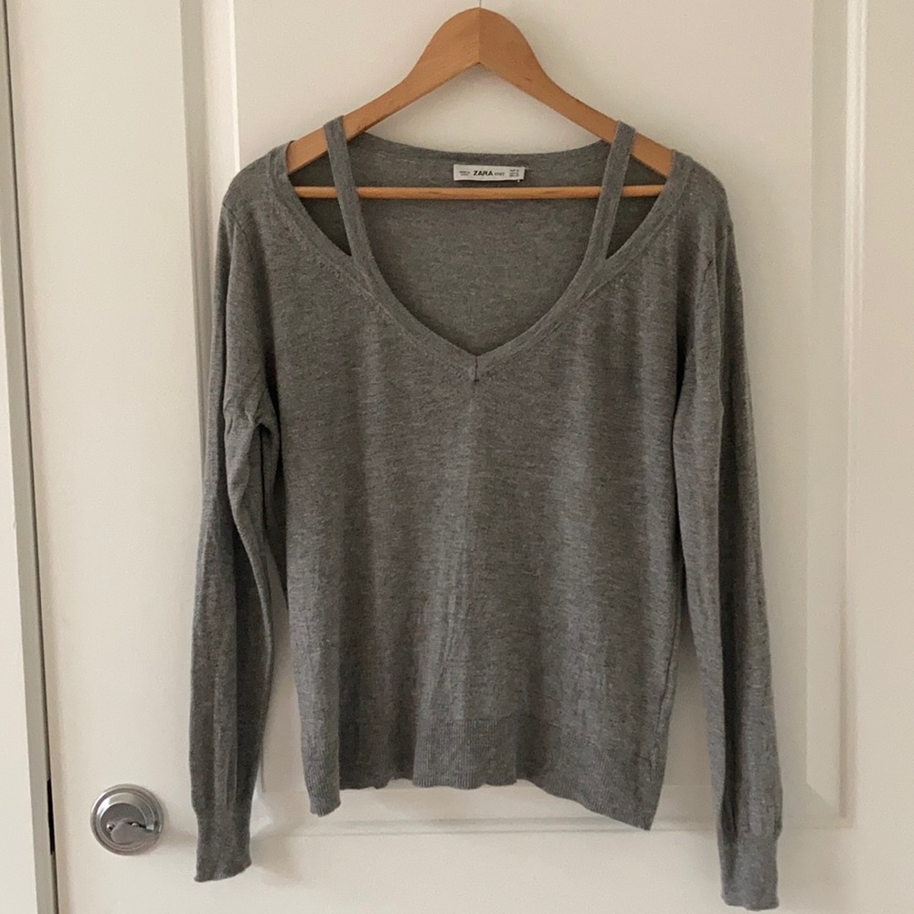 Zara grey sweater